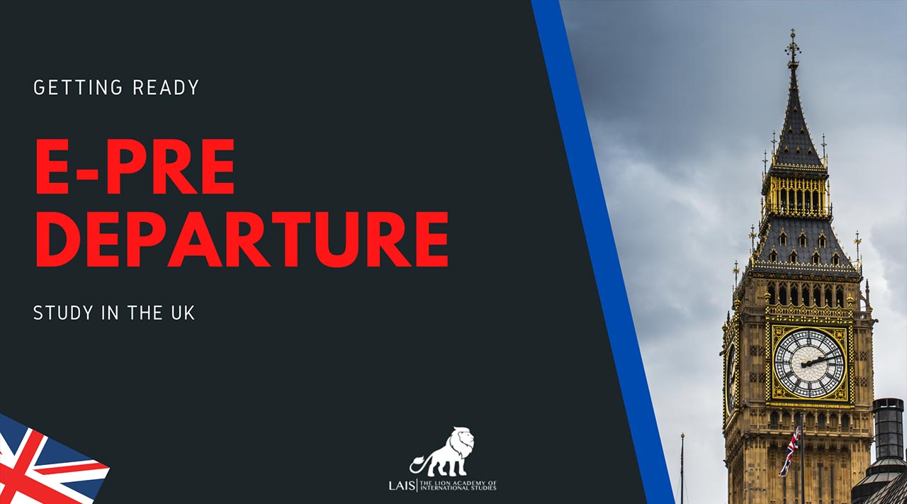 E- pre departure | Get ready to study in the UK