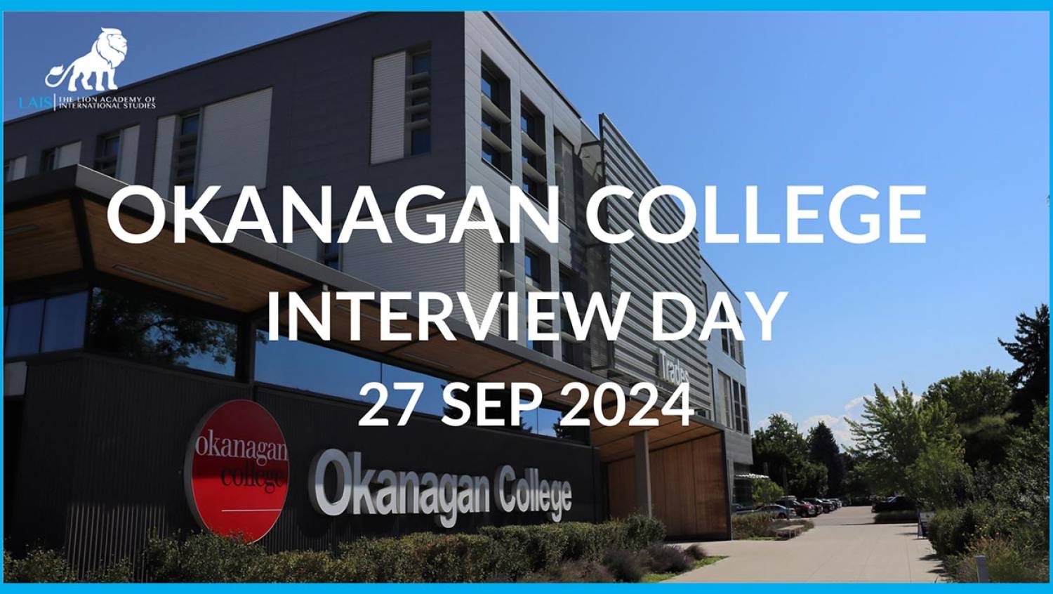 Okanagan College Intewview Day 27 Sep 2024