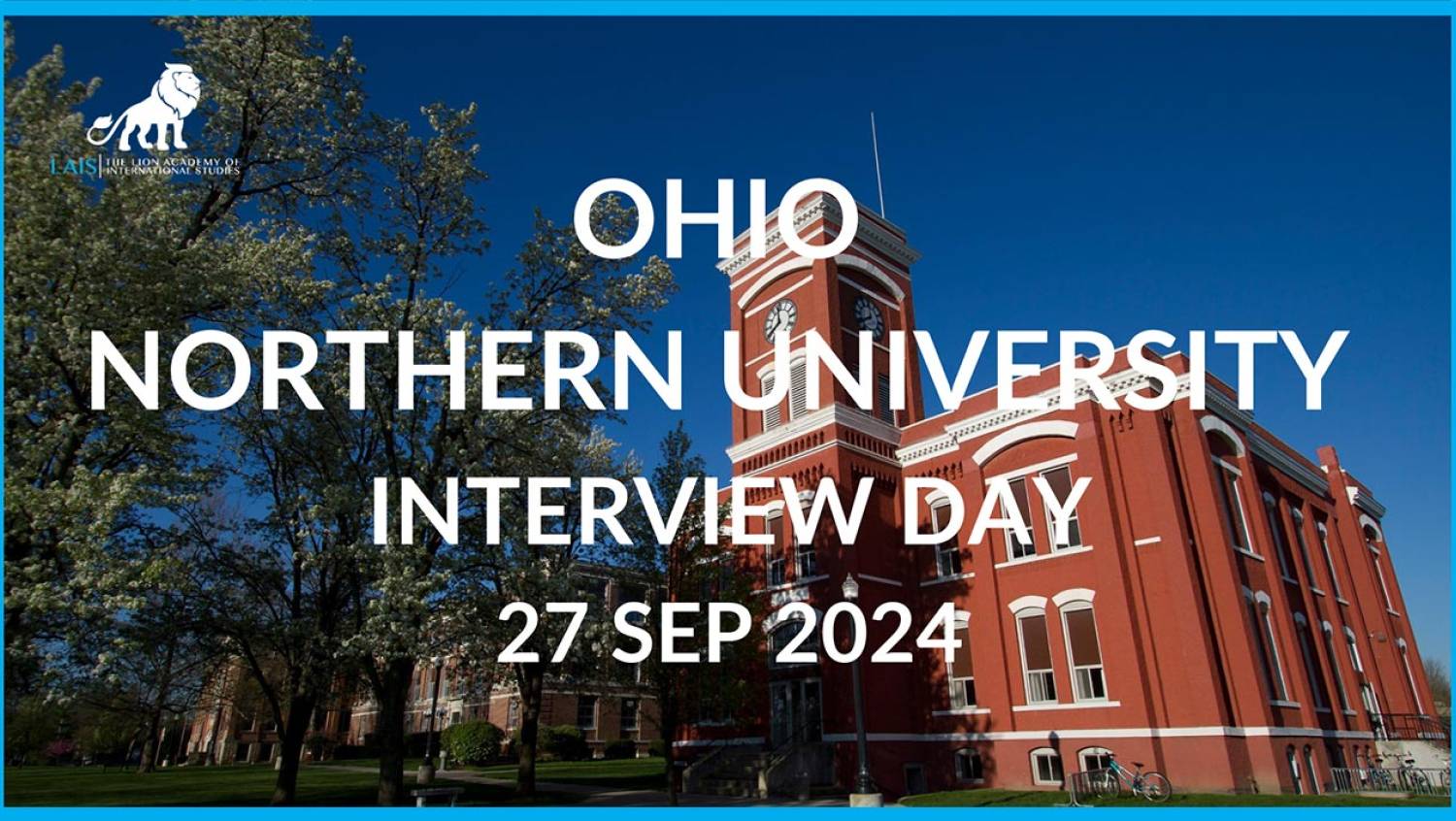 เรียนต่อปริญญาตรี อเมริกาที่ Ohio Northern University ONU